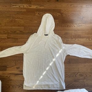 Vince White Hoodie - Large